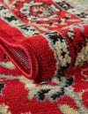 Isfahan Elegance Collection Area Rug - Naghsh-e Jahan (Red) Rectangle Red  lifestyle 18