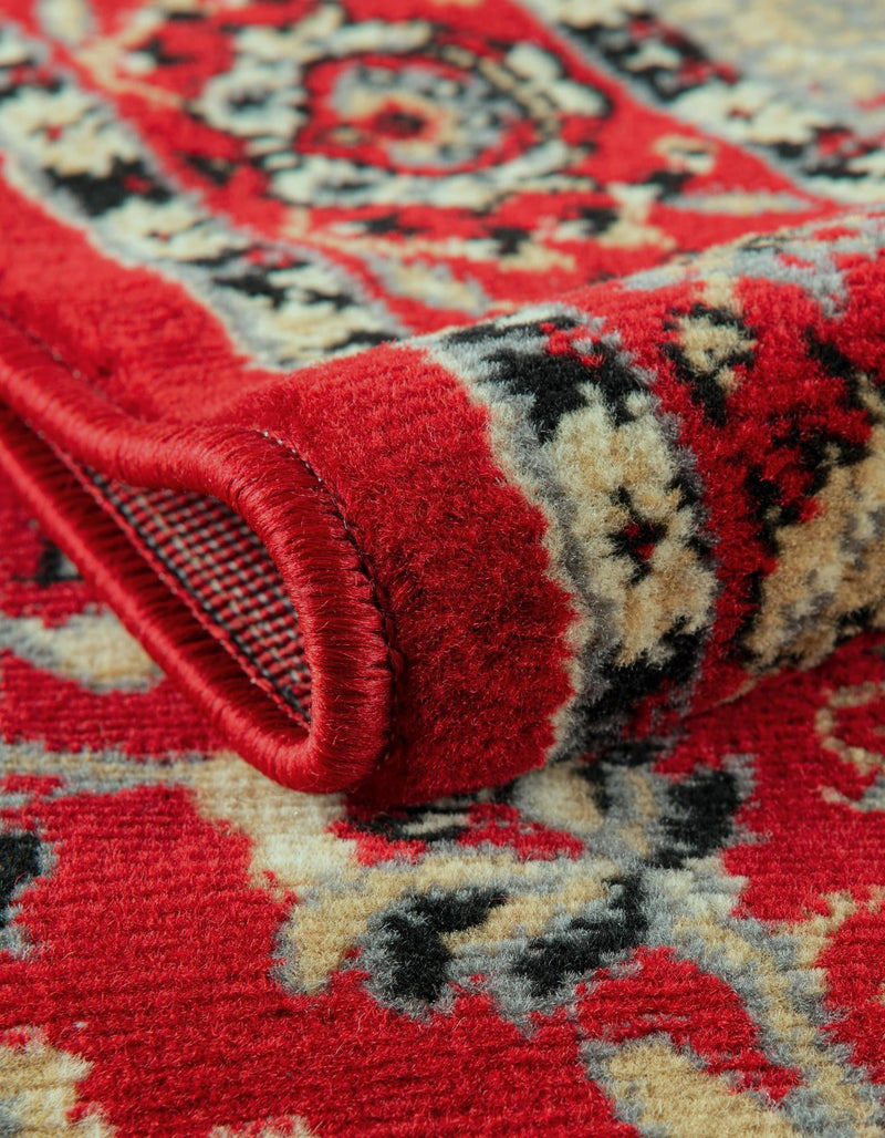 Isfahan Elegance Collection Area Rug - Naghsh-e Jahan (Red) Rectangle Red  lifestyle 18