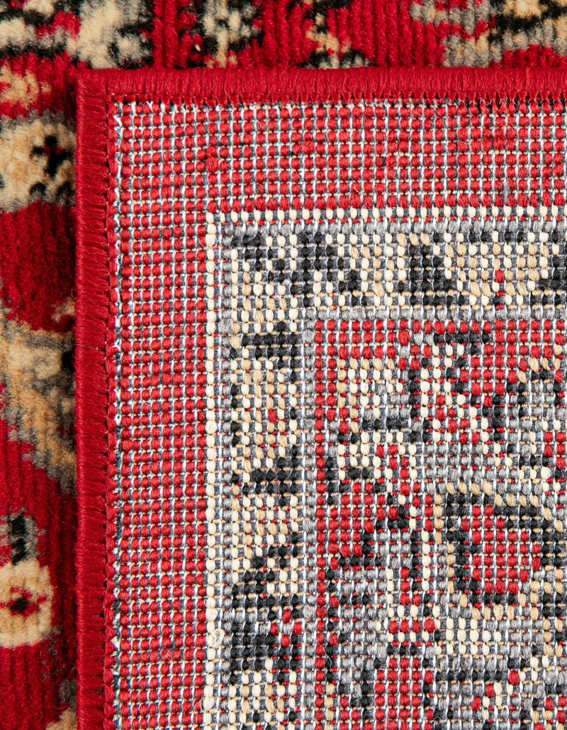 Isfahan Elegance Collection Area Rug - Naghsh-e Jahan (Red) Rectangle Red  lifestyle 20