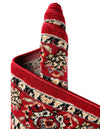 Isfahan Elegance Collection Area Rug - Naghsh-e Jahan (Red) Rectangle Red  lifestyle 39