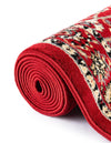 Isfahan Elegance Collection Area Rug - Naghsh-e Jahan (Red) Rectangle Red  lifestyle 11