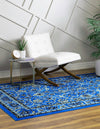 Isfahan Elegance Collection Area Rug - Naghsh-e Jahan (Dark Blue) Rectangle Dark Blue  lifestyle 4