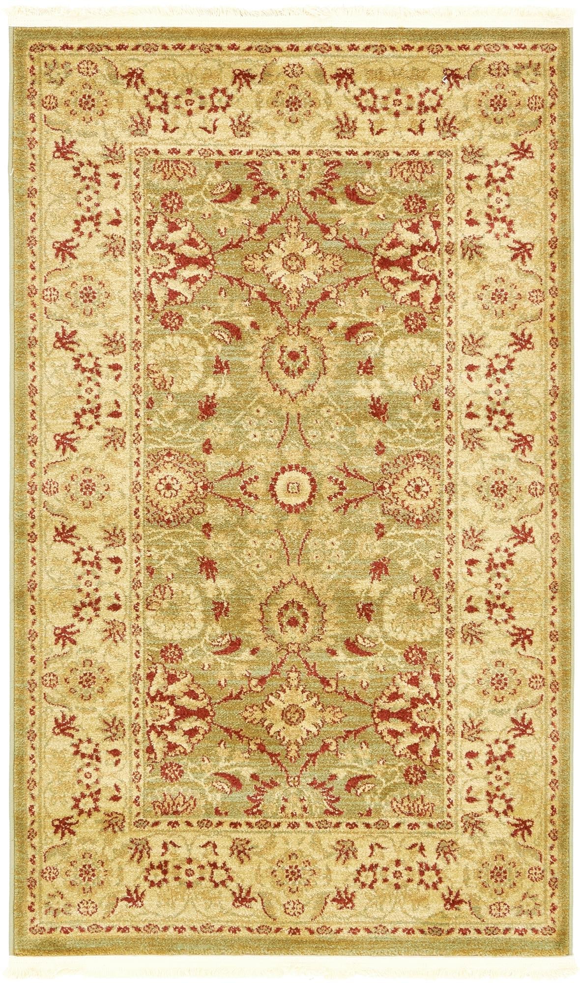 Chelsea Elegance Collection Area Rug -  Osterley Rectangle Light Green  lifestyle 2