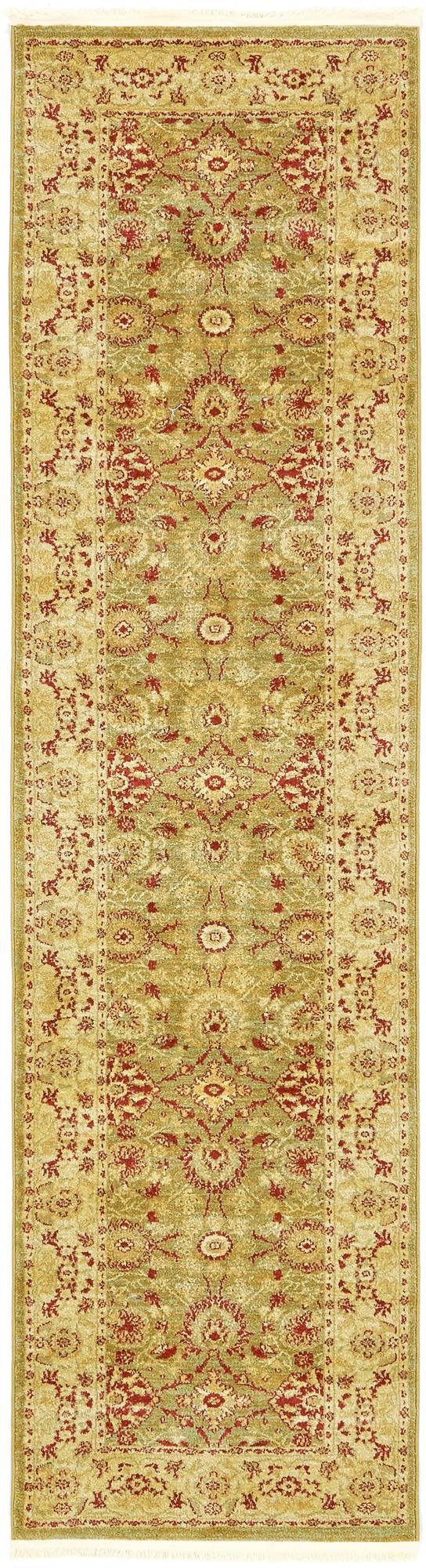 Chelsea Elegance Collection Area Rug -  Osterley Runner Light Green  lifestyle 139