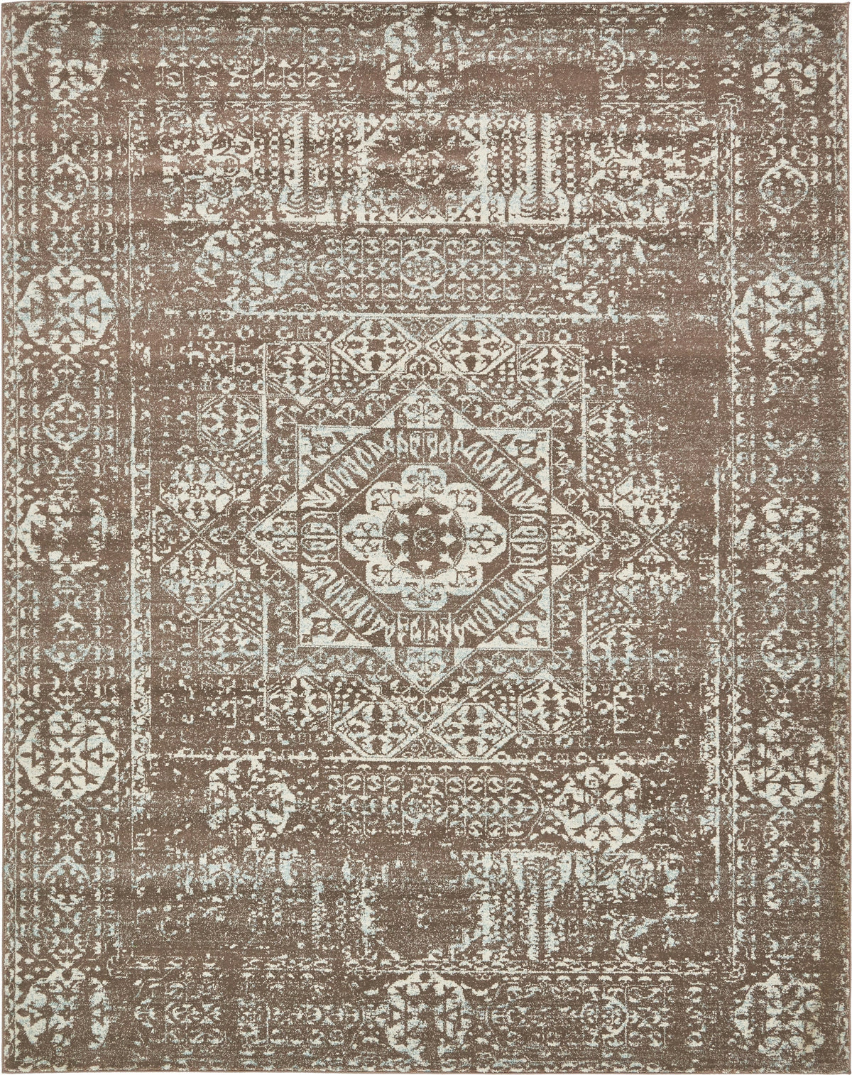 Antique Tapestry Collection Area Rug -  Chantilly Rectangle Light Brown  lifestyle 5