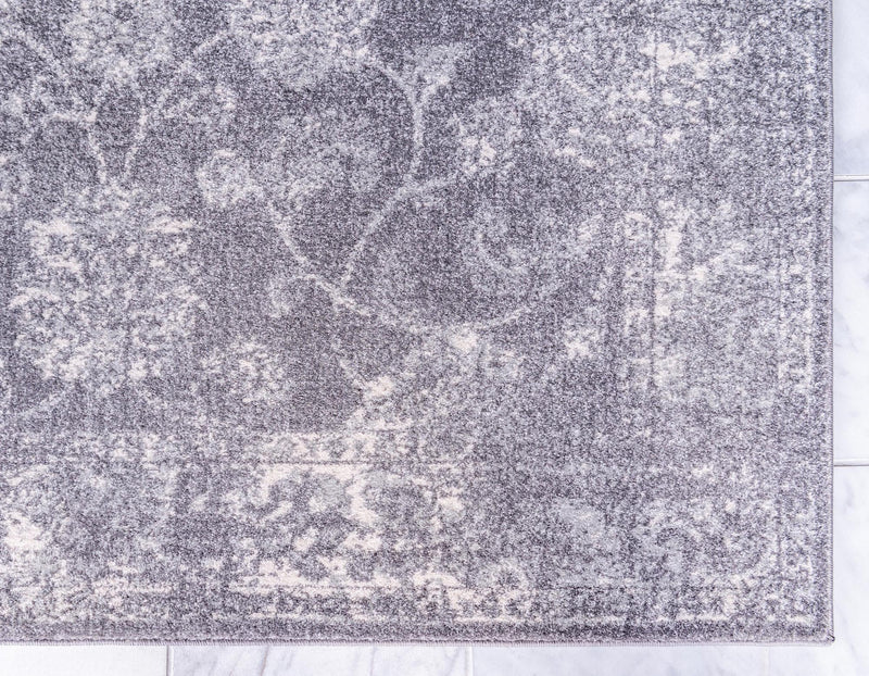 Antique Tapestry Collection Area Rug -  Eltham Rectangle Dark Gray  lifestyle 14