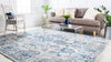 Antique Tapestry Collection Area Rug -  Eltham Square Beige  lifestyle 22