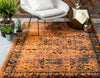 Ankara Elegance Collection Area Rug -  Ephesus (Terracotta) Rectangle Terracotta  lifestyle 3