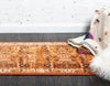 Ankara Elegance Collection Area Rug -  Ephesus (Terracotta and White) Runner Terracotta and White  lifestyle 15