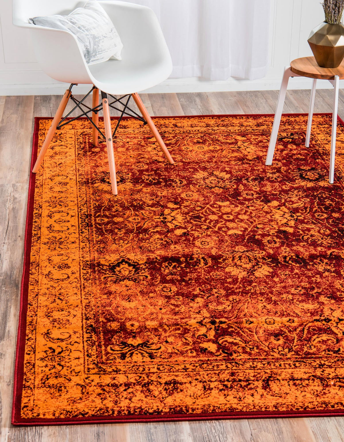 Ankara Elegance Collection Area Rug -  Ephesus Rectangle Red  lifestyle 5