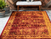 Ankara Elegance Collection Area Rug -  Ephesus (Red) Rectangle Red  lifestyle 5