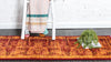 Ankara Elegance Collection Area Rug -  Ephesus (Red) Runner Red  lifestyle 7