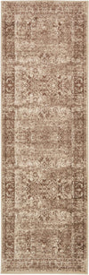 Ankara Elegance Collection Area Rug -  Ephesus (Cream) Runner Cream  lifestyle 11