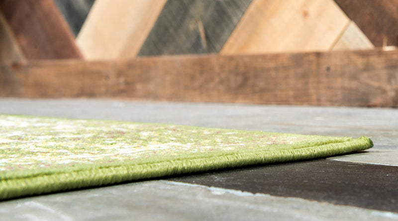 Ankara Elegance Collection Area Rug -  Ephesus (Green) Rectangle Green  lifestyle 4