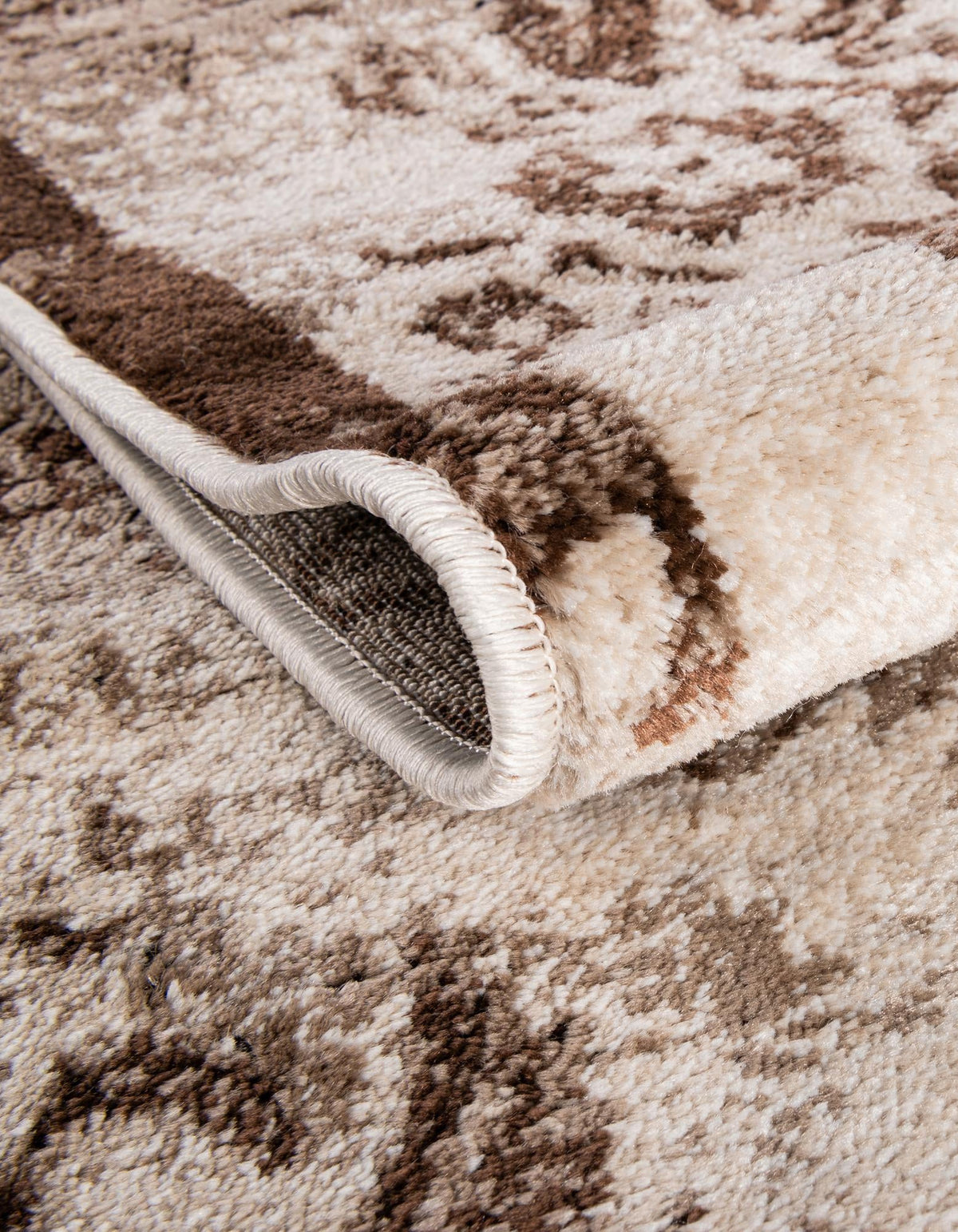 Andes Summit Collection Area Rug - Cotopaxi Rectangle Dark Beige  lifestyle 6