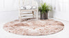 Andes Summit Collection Area Rug - Cotopaxi Round Dark Beige  lifestyle 21