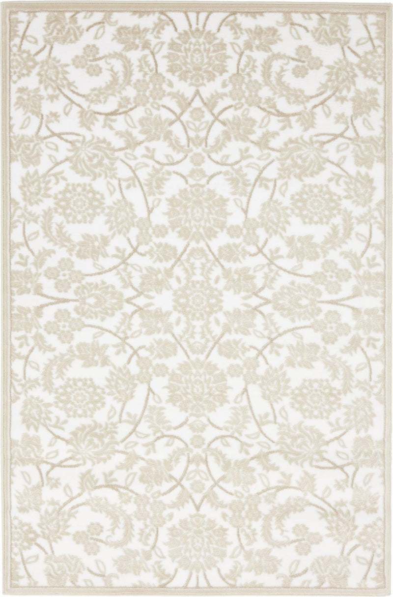 Andes Summit Collection Area Rug -  Chimborazo Rectangle Snow White  lifestyle 2