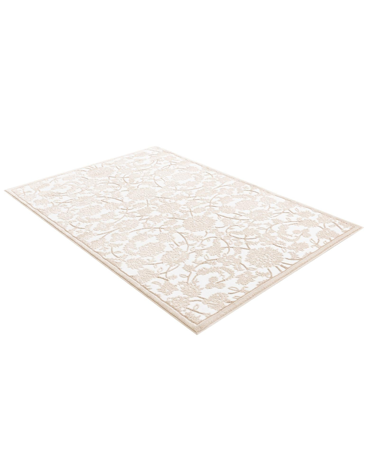 Andes Summit Collection Area Rug -  Chimborazo Rectangle Snow White  lifestyle 5