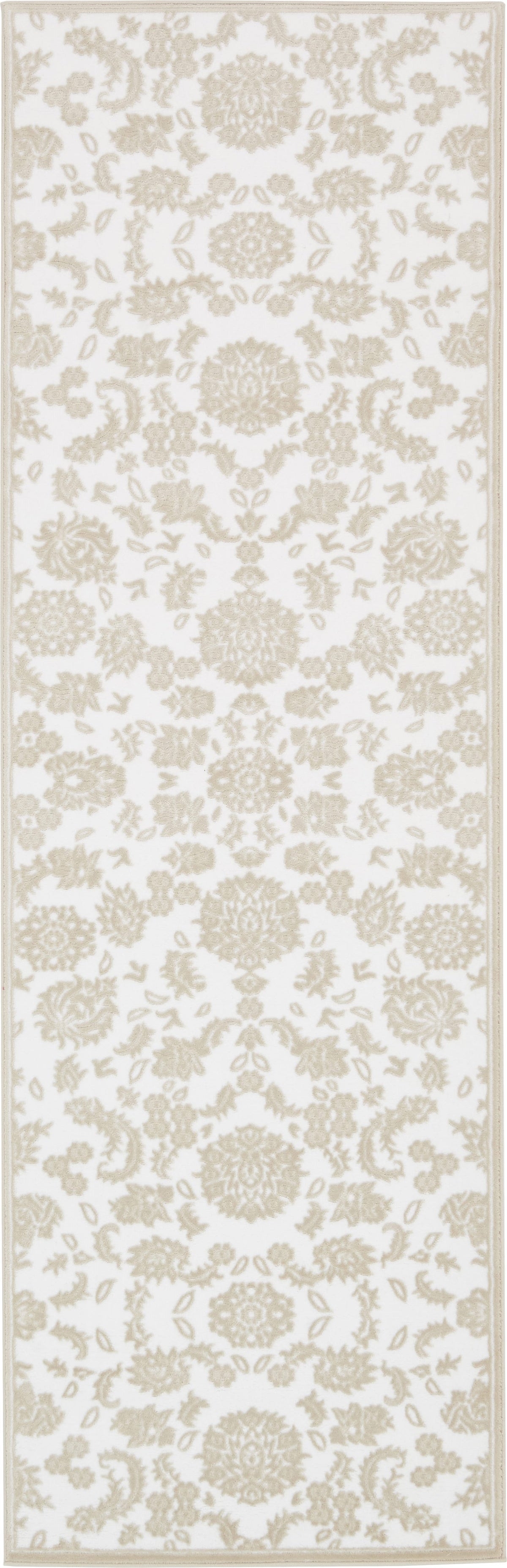 Andes Summit Collection Area Rug -  Chimborazo Runner Brown and White  lifestyle 77