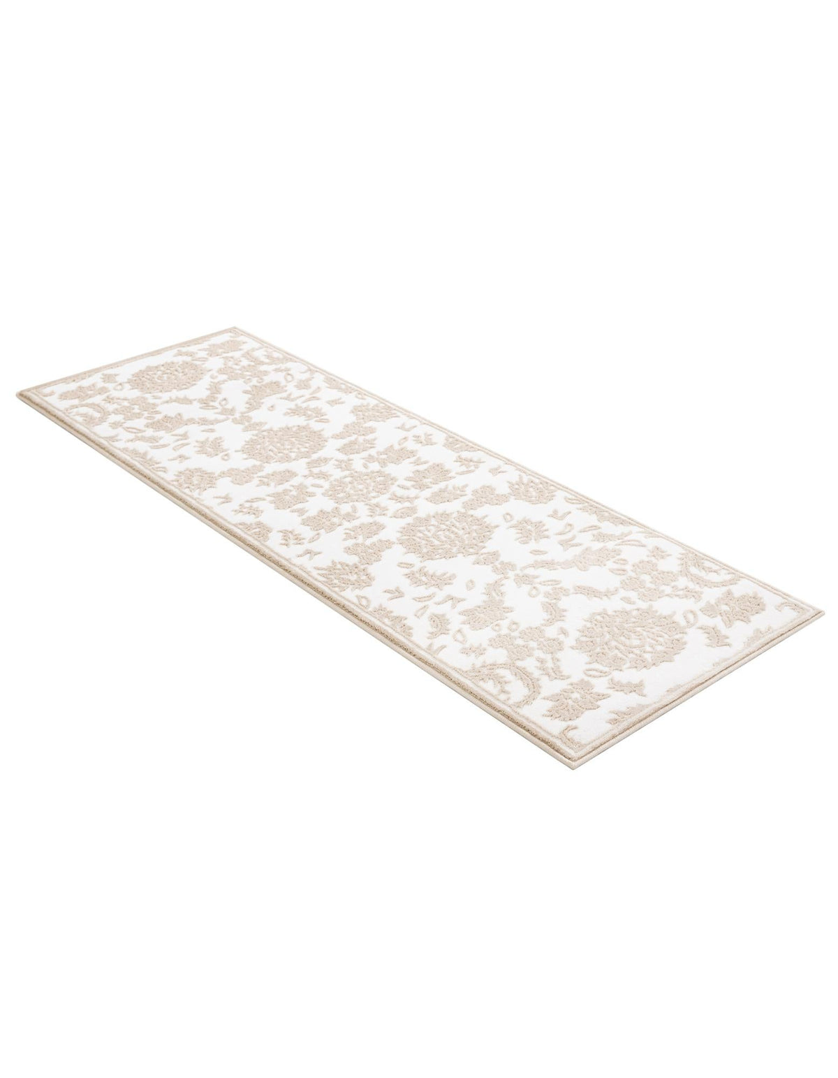 Andes Summit Collection Area Rug -  Chimborazo Runner White Brown  lifestyle 54