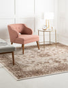 Andes Summit Collection Area Rug -  Aconcagua Square Cream  lifestyle 21