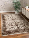 Andes Summit Collection Area Rug -  Aconcagua Rectangle Cream  lifestyle 2