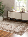 Andes Summit Collection Area Rug -  Aconcagua Rectangle Cream  lifestyle 3