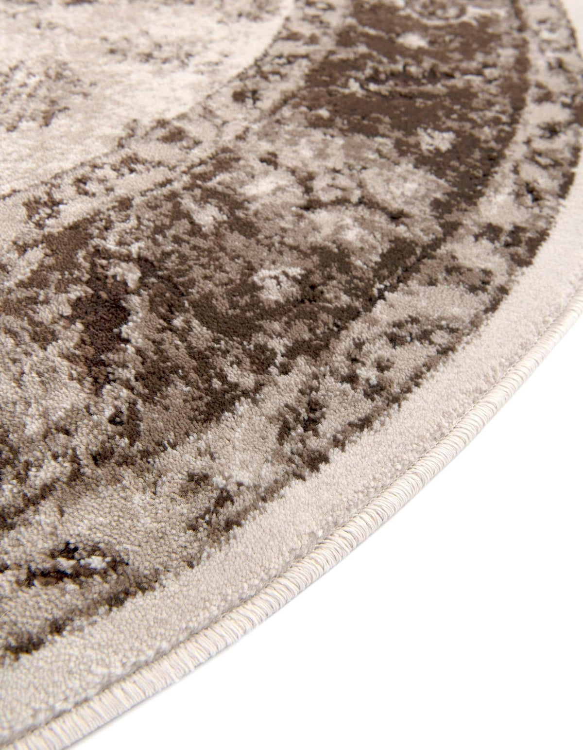 Andes Summit Collection Area Rug -  Aconcagua Round Cream  lifestyle 43