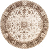 Andes Summit Collection Area Rug -  Aconcagua Round Cream  lifestyle 12