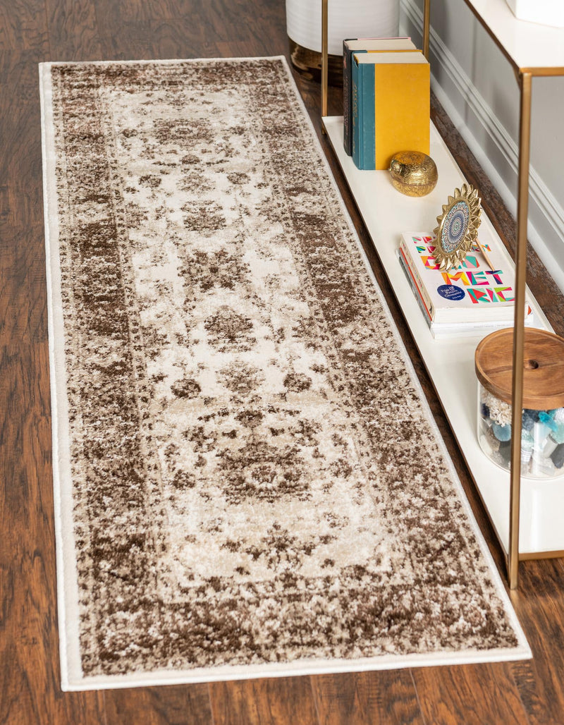 Andes Summit Collection Area Rug -  Aconcagua Runner Cream  lifestyle 18