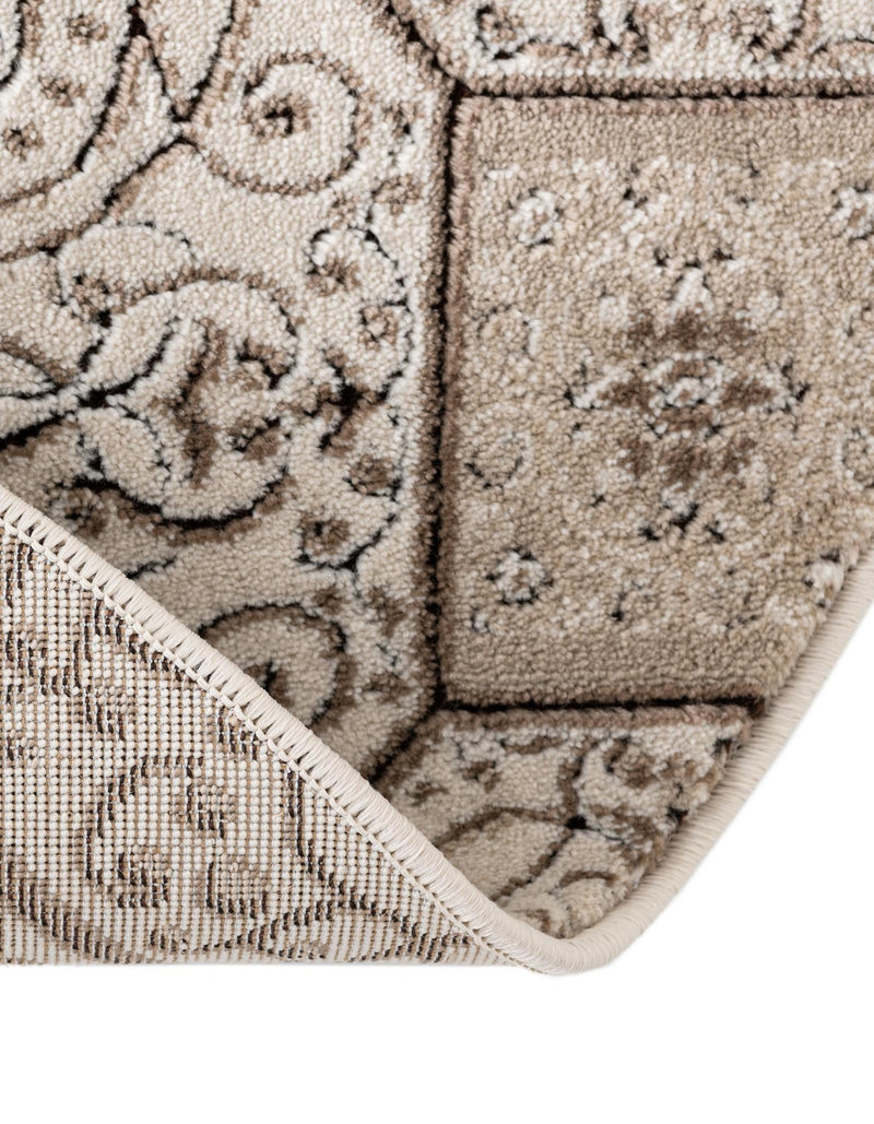 Andes Summit Collection Area Rug -  Ausangate Round Cream  lifestyle 54