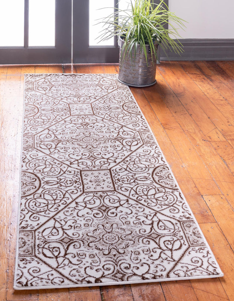 Andes Summit Collection Area Rug -  Ausangate Runner Cream  lifestyle 22