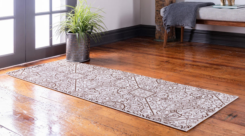 Andes Summit Collection Area Rug -  Ausangate Runner Cream  lifestyle 25