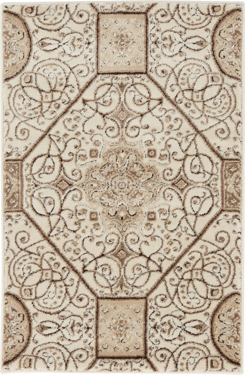 Andes Summit Collection Area Rug -  Ausangate Rectangle Cream Main