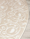 Andes Summit Collection Area Rug -  Lanín Round Beige  lifestyle 34
