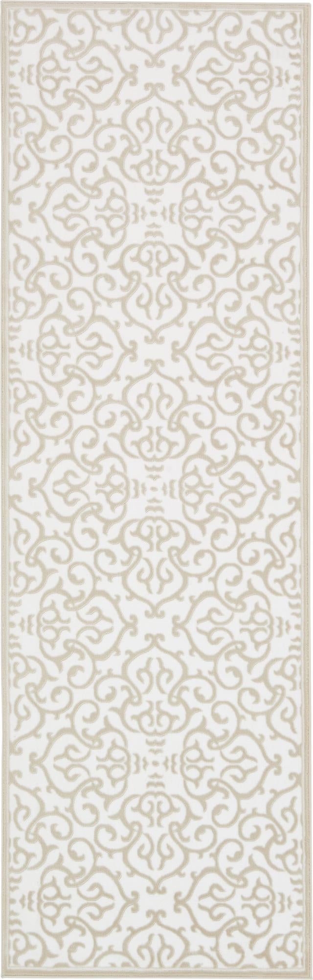 Andes Summit Collection Area Rug -  Pichincha Runner Snow White  lifestyle 13
