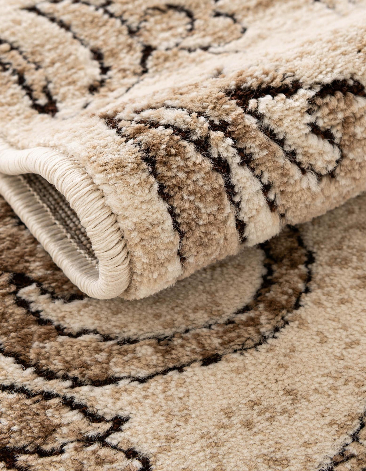 Andes Summit Collection Area Rug -  Merida Rectangle Dark Beige  lifestyle 17