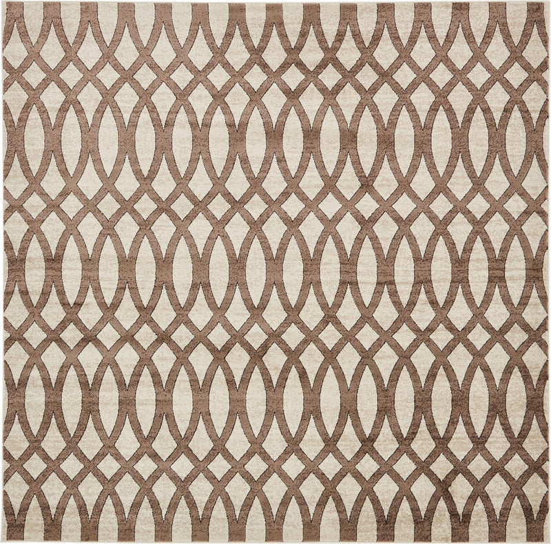 Andes Summit Collection Area Rug -  Tungurahua Square Brown  lifestyle 15