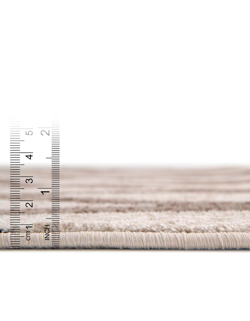 Andes Summit Collection Area Rug -  Tungurahua Round Brown  lifestyle 23