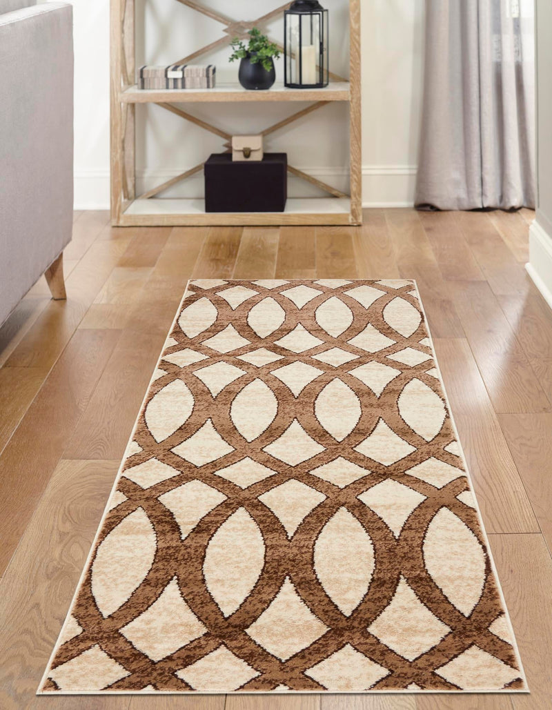 Andes Summit Collection Area Rug -  Tungurahua Runner Brown  lifestyle 30