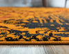 Ankara Elegance Collection Area Rug -  Pamukkale Rectangle Orange  lifestyle 5