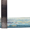 Ankara Elegance Collection Area Rug -  Pamukkale Rectangle Blue  lifestyle 4