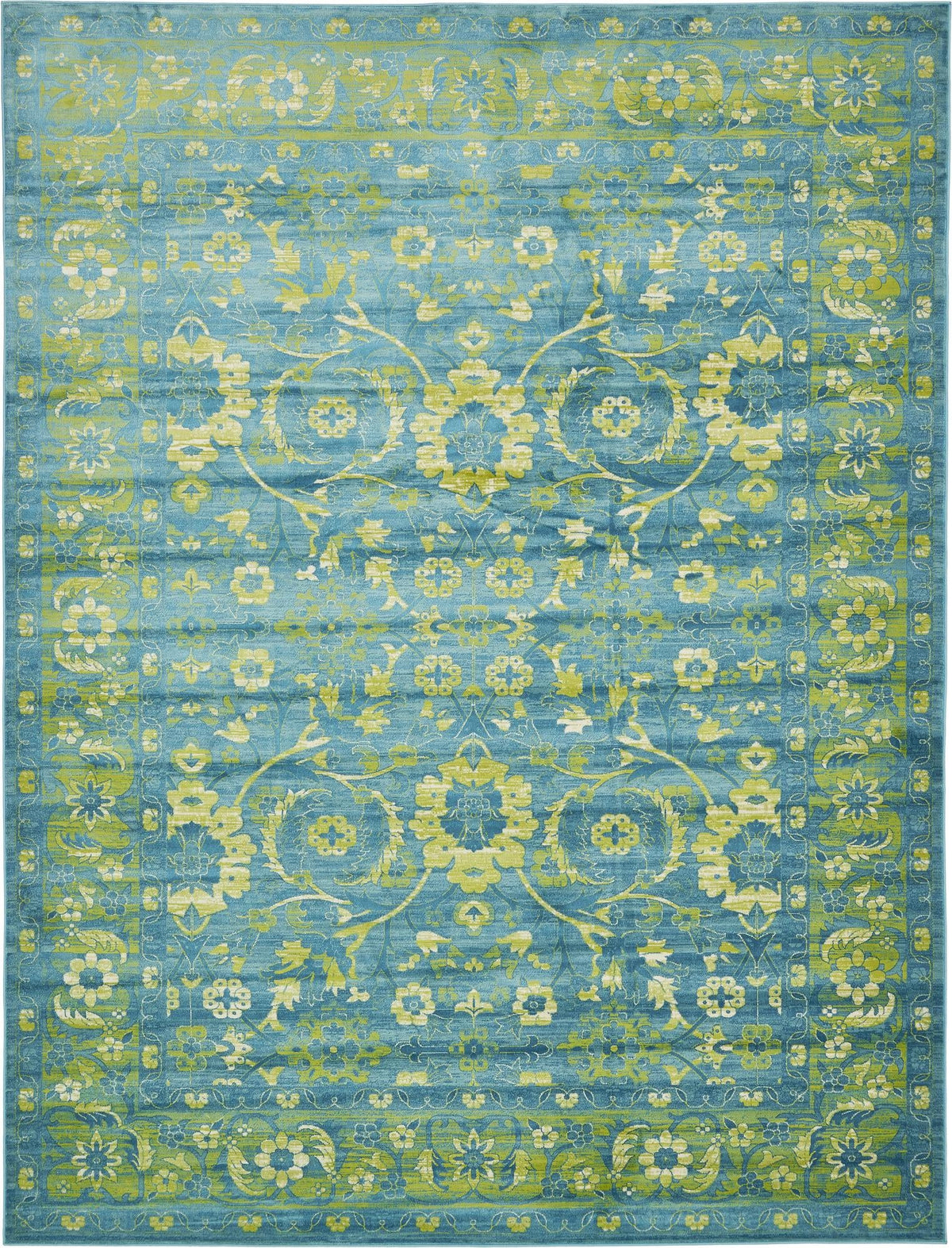 Ankara Elegance Collection Area Rug -  Bodrum Rectangle Blue  lifestyle 3