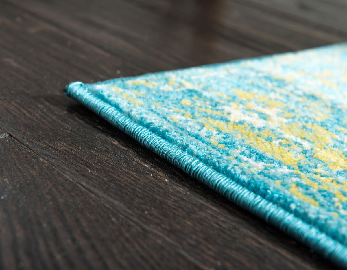 Ankara Elegance Collection Area Rug -  Bodrum Runner Blue  lifestyle 23