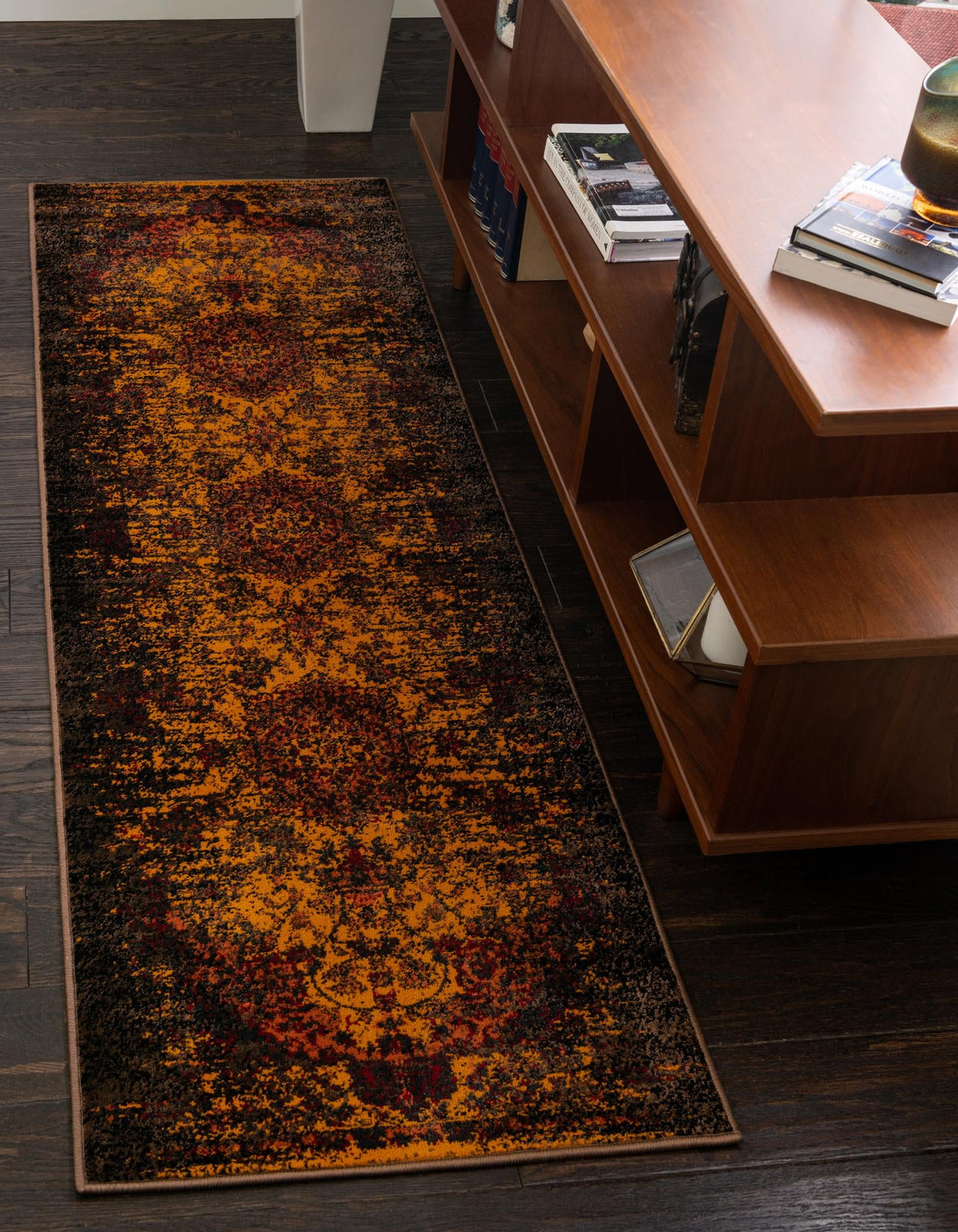 Ankara Elegance Collection Area Rug -  Antalya Runner Yellow  lifestyle 12