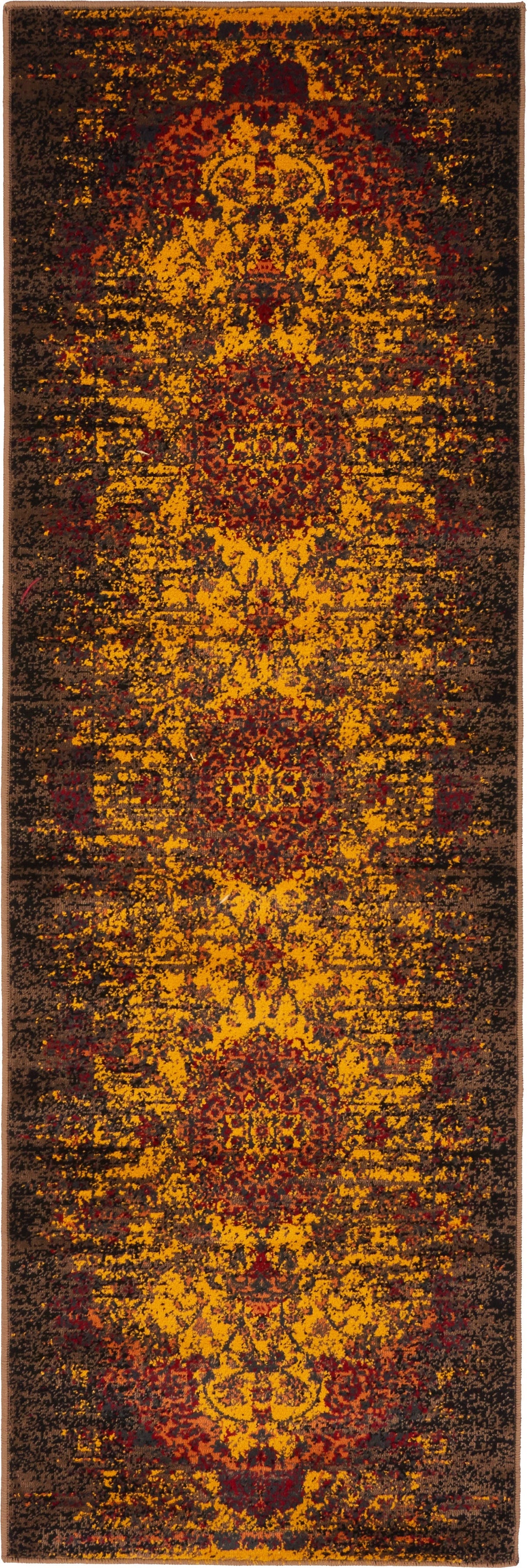 Ankara Elegance Collection Area Rug -  Antalya Runner Yellow  lifestyle 13
