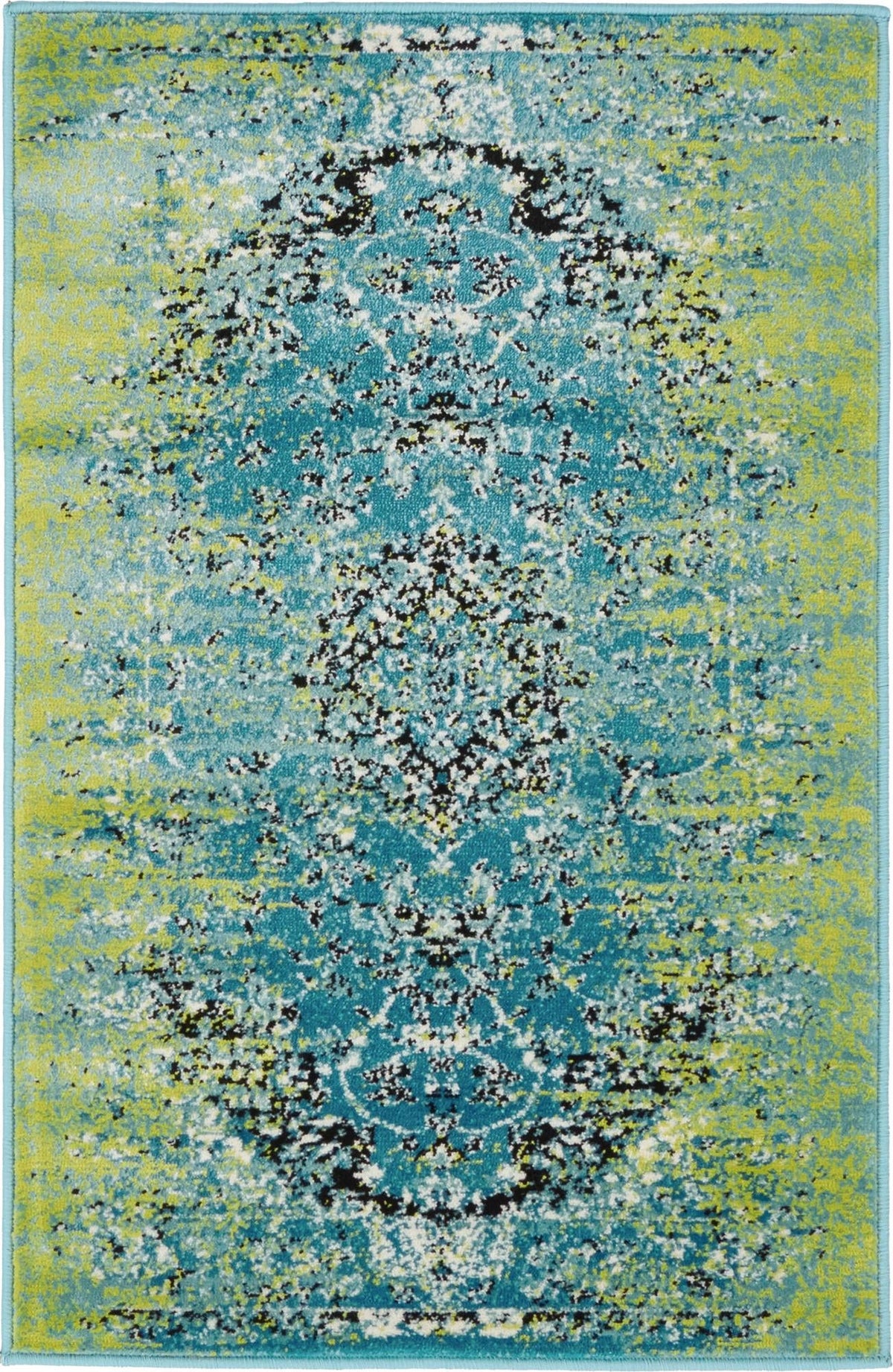 Ankara Elegance Collection Area Rug -  Antalya Rectangle Blue  lifestyle 2
