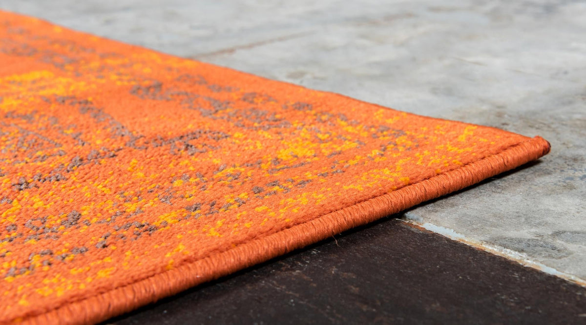 Ankara Elegance Collection Area Rug -  Mardin (Terracotta) Rectangle Terracotta  lifestyle 4