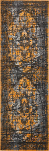 Ankara Elegance Collection Area Rug -  Troy Runner Black  lifestyle 14
