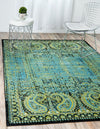 Ankara Elegance Collection Area Rug - Cappadocia Rectangle Aquamarine  lifestyle 6